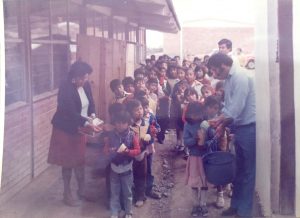 DESAYUNOS DIARIOS ESCUELAS RURALES 1987
